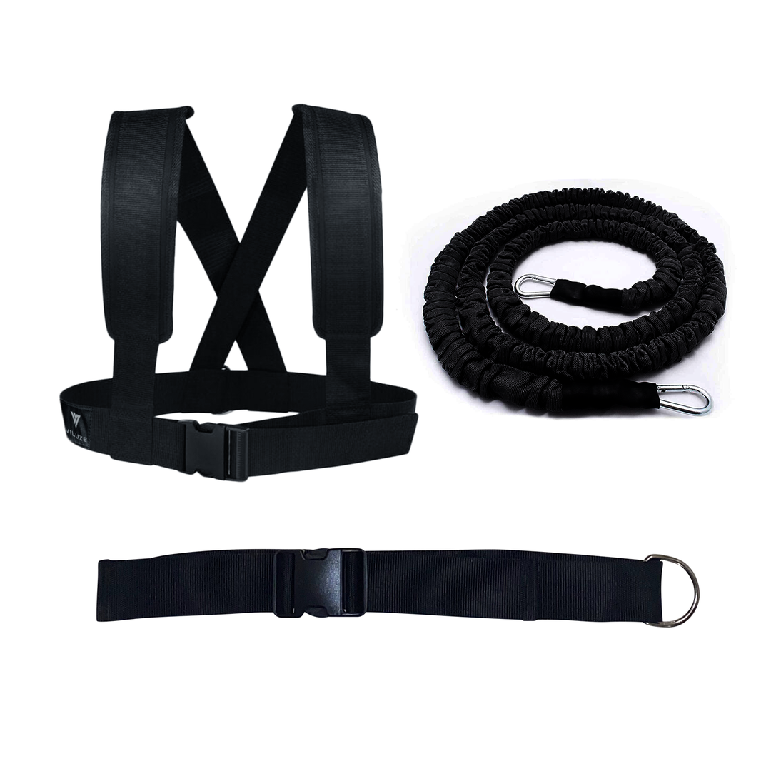 Resistance running training bungee 2025 band